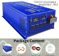20000W Pure Sine Wave Inverter | DC 24V / 48V / 72V / 96V To AC 110V - 120V  / 220V – 230V 50Hz / 60Hz