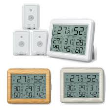Es verfügt über ein großes. Funk Luftfeuchtigkeit Innen Aussen Thermometer Hygrometer Digital Lcd Temperatur Ebay