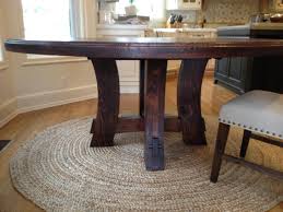 Custom Round Dinning Table Table Length 70 Quot Width 70 Quot Height 30 Quot Built From D Round Farmhouse Table Round Dinning Table Round Dining Room