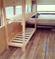 bunk bed frame out before the pretty framing diy bunk bed bunk beds bunks