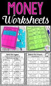 Money Worksheets Counting Coins Great Practice For 1st And 2nd Grade Money Worksheets Teaching 3rd Grade Classroom