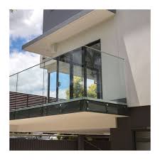 Compare railing pricing per type: Frameless Glass Railing Point Fixed Glass Balustrade Stainless Steel Handrail Buy Spigots Glass Railing Balcony Glass Railing Frameless Glass Balustrade Product On Alibaba Com