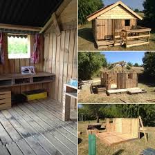 Une cabane sur deux étages, une autre colorée ou même avec des jeux en plein air… zoom sur 30 réalisations pour vous inspirer. 1001 Modeles De Cabane En Palette Ou Bois Fantastiques