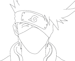 Kakashi hatake is a famous character from an animated cartoon series of japanese manga movie ' naruto'. Drawing Kakashi Hatake Sasuke Naruto Drawing Easy