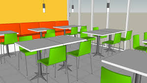 The terms café and cafeteria can seem quite similar as the words café are actually a part of the word cafeteria. Cafeteria 3d Warehouse