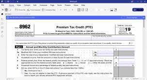 What is form 8962 used for. How To Fill Out Irs Form 8962 Correctly Wondershare Pdfelement