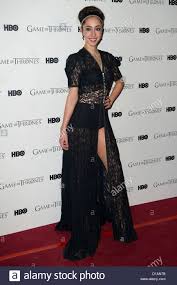 As the beautiful healer talisa on game of thrones, oona chaplin is all fire to robb stark's ice. Oona Chaplin Kommt Fur Das Game Of Thrones Launch Event Stockfotografie Alamy
