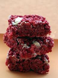 Red Velvet Rice Krispie Treats Recipe Krispie Treats Recipe Rice Krispy Treats Recipe Crispy Treats