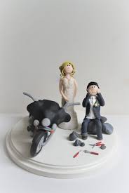 Hochzeitstortenfigur Motorrad Personalisiert Hochzeit Torte Figuren Hochzeitstortenfiguren Torten Figuren