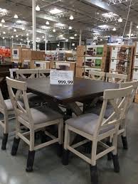 But, of course, decision making is never that easy, is it? Bayside Furnishings 9pc Square Counter Height Dining Set Model Csc9pchd 6 Costcochaser