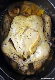 Slow Cooker Lemon Pepper Whole Chicken Recipes Stuffed Whole Chicken Healthy Slow Cooker