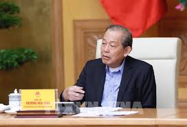 Báo cáo với đoàn, đại diện một công ty cho biết, đã tuân thủ đầy đủ các quy định về phòng, chống dịch theo hướng theo kế hoạch, đoàn kiểm tra của phó thủ tướng làm việc từ 8h thứ hai (ngày 31/5) đến 11h30 thứ ba (ngày 1/6). Pho Thá»§ TÆ°á»›ng TrÆ°Æ¡ng Hoa Binh Chá»‰ Ä'áº¡o Xá»­ Ly 12 Dá»± An Yáº¿u Kem Nganh Cong ThÆ°Æ¡ng