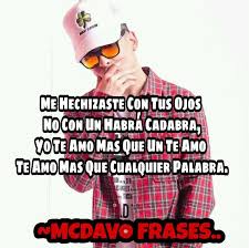Mc Davo Frases Posts Facebook Mc davo esta en la posicion 253 del ranking de esta semana, su mejor puesto ha sido el 85º en noviembre de 2020. mc davo frases posts facebook