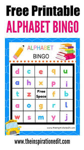Bingo games for both big and little letters. Free Alphabet Bingo Printable For Kids Alphabet Bingo Bingo Printable Alphabet For Kids