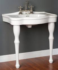 victorian style 2 legged bathroom sinks