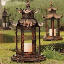 Pagoda Hurricane Lamps Lanternshomedecor Chinoiserie Orientalisches Dekor Laternen Beleuchtung