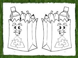 Actividades de reciclaje para niños. Dibujos Educativos Para Pintar Y Ensenar A Reciclar A Los Ninos Ensenar A Los Ninos Dibujos Ninos