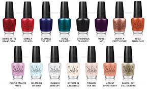 Opi Gel Nail Polish Chart Papillon Day Spa