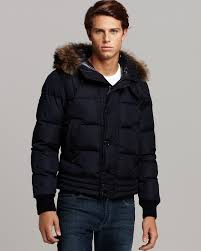 Moncler Jacket Ribera Fur Trimmed Hooded Parka Men S Pre Owned Designer Coat