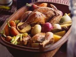 Hahnchen Mit Gemuse Aus Dem Romertopf Rezept Hahnchen Mit Gemuse Rezepte Kochen Im Romertopf