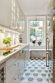 best colors for galley kitchens