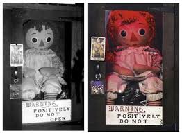 After all, the real annabelle doll is just an oversized raggedy ann, not the obviously evil doll from the movies. 5 Terrifying Real Life Haunted Dolls
