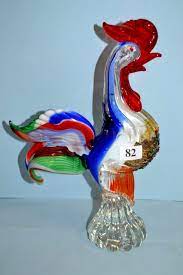Shop murano glass sculpture online. Murano Glass Cockerel Specialty Auction Small Whitfield Auctions And Valuations Antiques Reporter