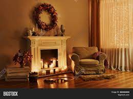 And more importantly, how can your interior create a cozy vibe this fall, with or without a fireplace? Cosy Living Room Decor Image Photo Free Trial Bigstock