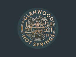Glenwood Hot Springs Graphic Design Logo Hot Springs Logo Design