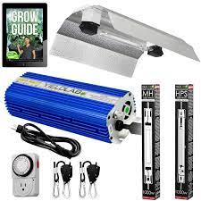 600w grow light and ballast. Grow 600w Grow Light Kit Hps Dual Digital Ballast Adjustable Reflector Rope Ratchets Grow Light Kits
