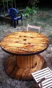 Spools Made Out Of Tables San Antonio Texas 1 For 30 Bucks Buy 2 Get 1 Free Bobina De Madeira Mesas De Carretel De Madeira Carretel De Madeira