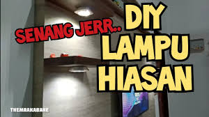 Model lampu hias dan lampu samping pada ruang tamu minimalis. Hias Ruang Tamu Pakai Lampu Hiasan Murah Dari Kedai Diy Youtube