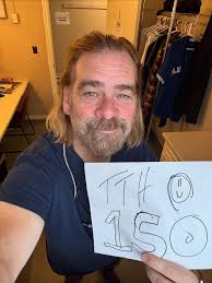 Today's Matinee is the 150th @telltaleharbour show and my 150th Frank.  Onwards we goes! Nothing's Gonna Stop The Sun From Shining.