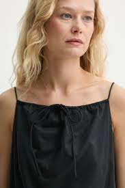 Bavlněné šaty By Malene Birger ELIZABETH, barva černá