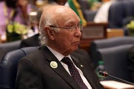 Pakistan will not give tit-for-tat response to Indian aggression: Sartaj  Aziz
