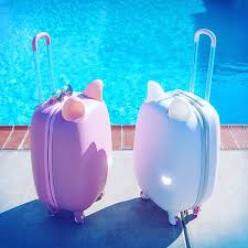 Fravel The World S Cutest Suitcase By Aili Jian Kickstarter Cute Suitcases Kawaii Accessories Cute Luggage