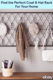 Never Forget Your Jacket With A Coat And Hat Rack In Your Entryway To Keep You Organized And Ready To Tackle Cold Rustic Coat Rack Coat And Hat Rack Wall Hats