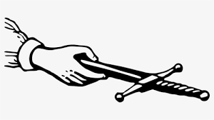 Time lapse drawing of a dagger or knife. Line Art Coloring Book Blackandwhite Drawing Of Dagger Clip Art Hd Png Download Transparent Png Image Pngitem