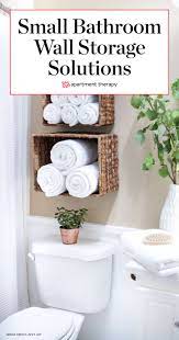 Revamping the room from scratch and looking for some small bathroom storage. Small Bathroom Best Wall Shelves Storage Ideas Apartment Therapy