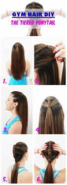 Soft curls or little waves will look even better on it. Quick And Easy Gym Hair Alldaychic