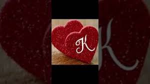 Initial letter k and n, kn, gold logo icon, classy gold letter monogram. A K Name Whatsapp Dp Watch Hd Mp4 Videos Download Free