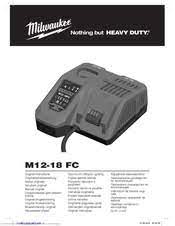 Free cad data in all conventional formats 2d and 3d and ecad data as a macro. Milwaukee M12 18 Fc Manuals Manualslib
