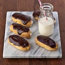 Gluten Free Chocolate Banana Custard Eclairs Gluten Free Sweet Gluten Free Sweets Food
