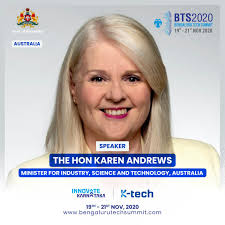 This is the hon karen andrews mp csiro speech by csiro on vimeo, the home for high quality videos and the people who love them. Bengalurutechsummit On Twitter Bts2020 Is Glad To Have The Hon Karen Andrews Minister Of Industry Science Technology Australia Onboard The Speakers Line Up Nextisnow Https T Co Cotglonlzd