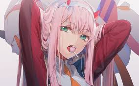 Aqua eyes, blush, darling in the franxx, horns, long hair, pink hair, smile, uniform, wink, zero two 4k wallpaper. Darling In The Franxx Wallpaper For Android Apk Download