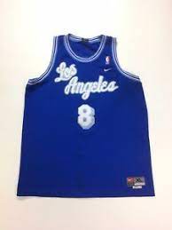 100% high quality products and guaranteed. Authentic Nike Throwback La Lakers Away Kobe Bryant 8 Jersey Size X Large Blue Ebay