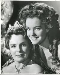 Romy's Drivers Test" The 1950's German film diva Romy Schneider was ca. 17  years old when she was seen here taking her German drivers test in  Berchtesgaden, Germany learning in a 1952/3