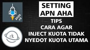 Transfer kuota internet hingga 500mb di semua jaringan terbaik. Cara Setting Apn Aha Telkomsel 2020 Cara Agar Inject Tidak Malak Kuota Utama Youtube