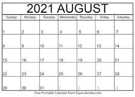 Free printable august 2021 calendar pages. Free Printable August 2021 Calendars