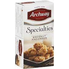 Archway cookies, charlotte, north carolina. Archway Cookies Specialties Coconut Macaroon Cookies Houchen S My Iga